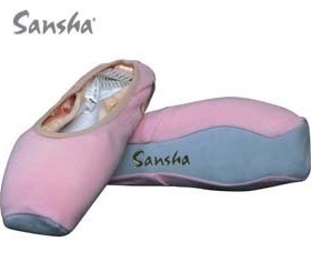 法国sansha三沙舞鞋 弹力芭蕾舞鞋套 足尖鞋套 防脏鞋套 PSOP