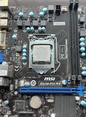 MSI微星H61M-P31/W8主板，LGA1155接口，—议价