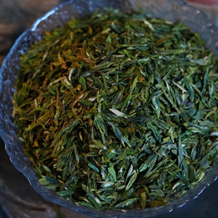 茶叶2026年手工制赤壁羊楼洞松峰工艺明前绿茶老树土种龙井绿茶