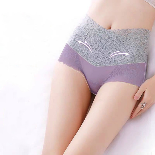 夏季超薄性感蕾丝内裤女收腹提臀