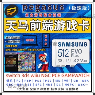 天马g前端游戏内存卡tf卡模拟器整合包适用安卓Win掌机平板pc电脑