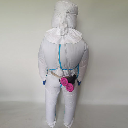 紫羲ZX-7014D 空气净化降温服 风扇防护服 一次性防护服  送风服