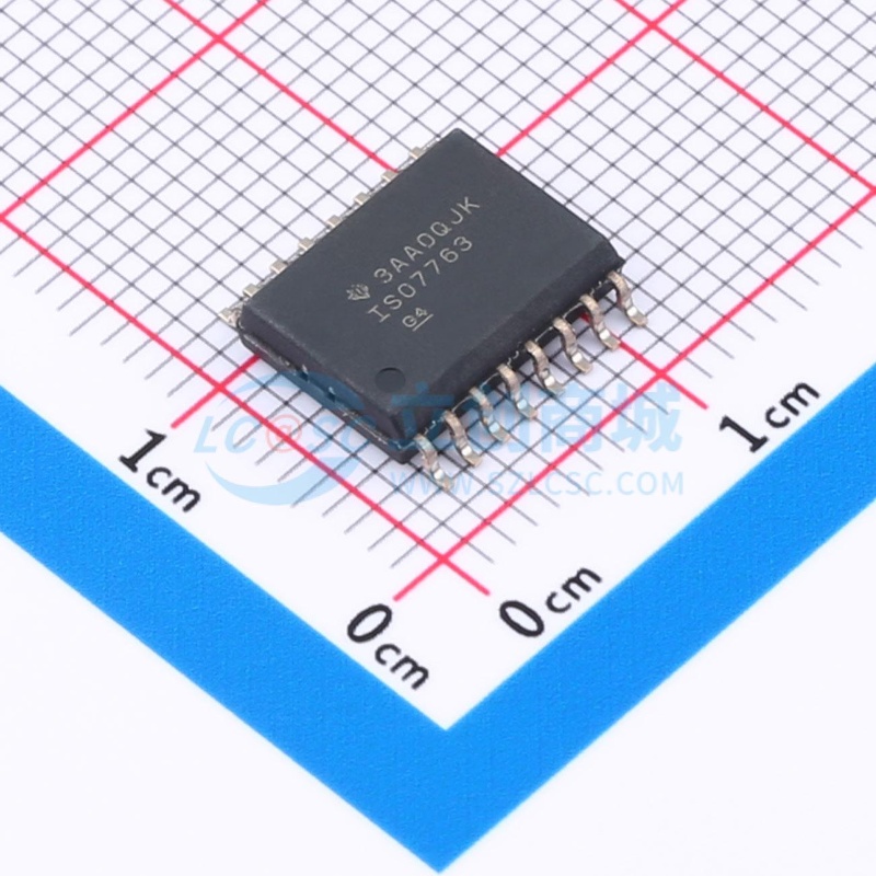 数字隔离器 ISO7763DWR SOIC-16 TI/德州 电子元器件配单原装正品