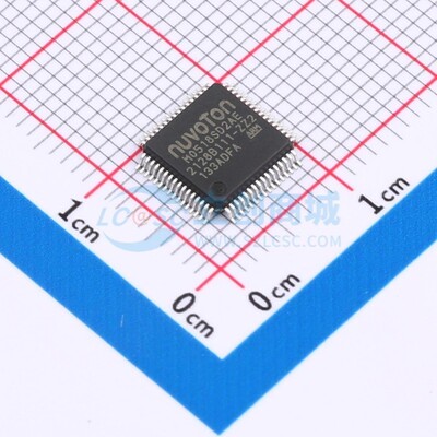 单片机(MCU/MPU/SOC) M0518SD2AE LQFP-64 NUVOTON(新唐)