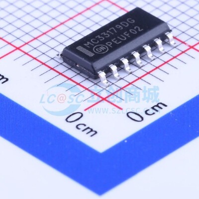 运算放大器 MC33179DG SOIC-14 onsemi(安森美) 电子元件原装正品