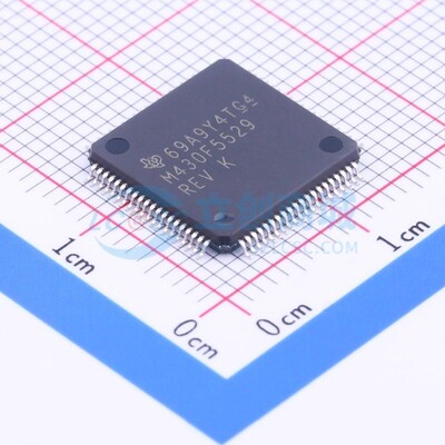 单片机(MCU/MPU/SOC) MSP430F5529IPN LQFP-80 TI/德州 原装正品