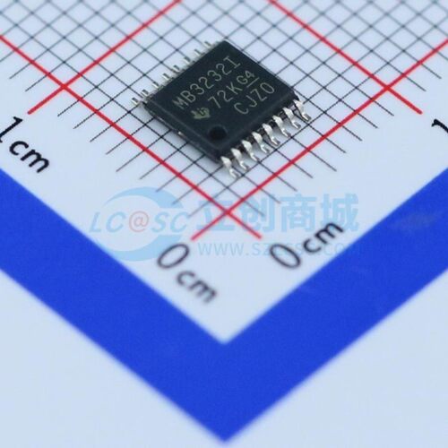 RS232芯片 MAX3232IPWR TSSOP-16 TI/德州 电子元件配单原装正品