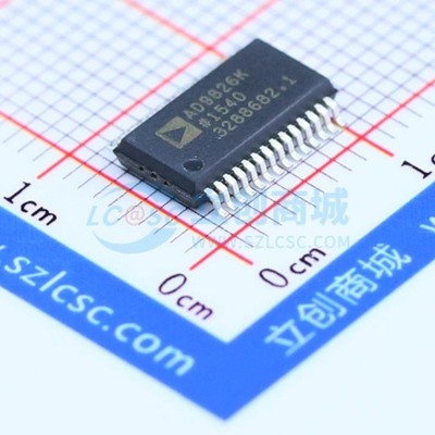 模数转换芯片 AD9826KRSZRL SSOP-28 ADI(亚德诺) 原装正品