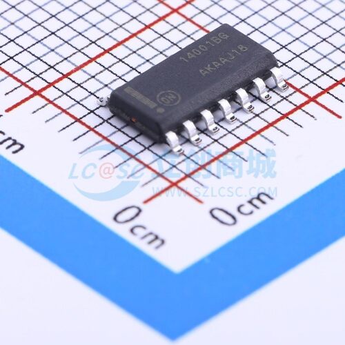逻辑门 MC14001BDG SOIC-14 onsemi(安森美) 电子元器件原装正品