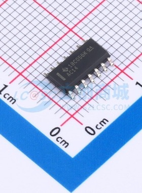 反相器 SN74AC14D SOIC-14 TI/德州 电子元器件配单原装正品
