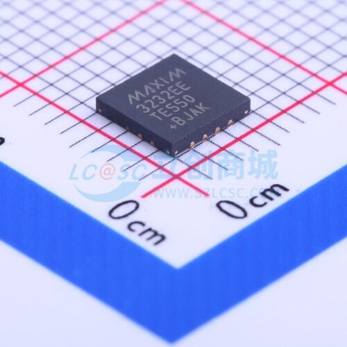 RS232芯片 MAX3232EETE+ TQFN-16 MAXIM(美信) 电子元器件配单