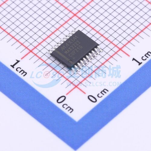 RS232芯片 MAX3222CUP+ TSSOP-20 MAXIM(美信) 电子元器件配单