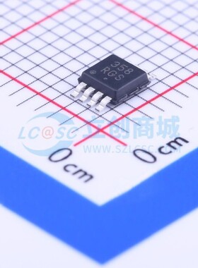 运算放大器 LM358DMR2G MSOP-8 onsemi(安森美) 电子元件原装正品