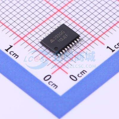 RS232芯片 AZ75232GTR-G1 TSSOP-20 DIODES(美台) 电子元器件配单