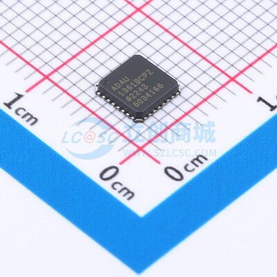 音频接口芯片 ADAU1361BCPZ LFCSP-32 ADI(亚德诺) 电子元件配单