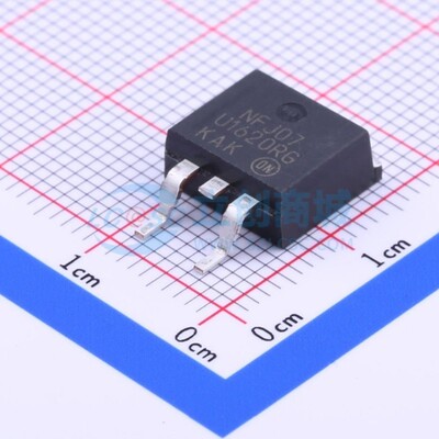 开关二极管 MURB1620CTRT4G D2PAK onsemi(安森美) 电子元件配单