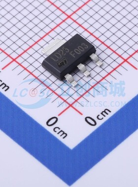 线性稳压器(LDO) LD1117S25CTR SOT-223 ST(意法半导体) 原装正品