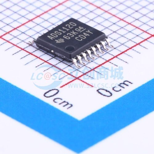 模数转换芯片ADC ADS1120IPWR TSSOP-16 TI/德州 电子元器件配单