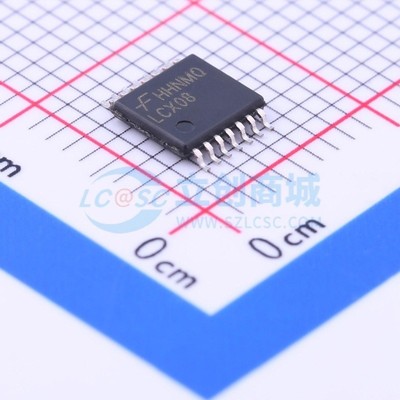 逻辑门 74LCX08MTCX TSSOP-14 onsemi(安森美) 电子元器件配单