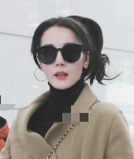 漂亮的李慧珍迪丽热巴同款墨镜奔跑吧兄弟李晨防紫外线太阳眼镜