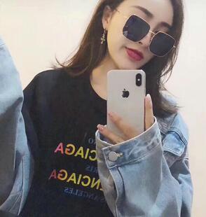 马思纯张大奕同款墨镜蔡徐坤戚薇太阳眼镜ins防晒遮阳原宿太阳镜