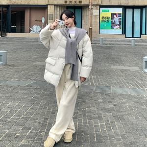 披肩款短款羽绒服新标90绒2B143-9907-P340-K478图片