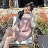 26春款衬衫两件套裙2B143-25024-P155-K228，女装连衣裙，2B143