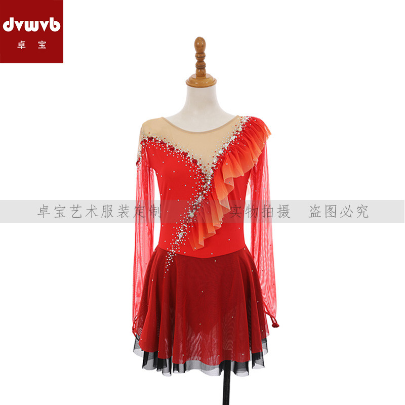 花样滑冰考斯滕女演出服图片