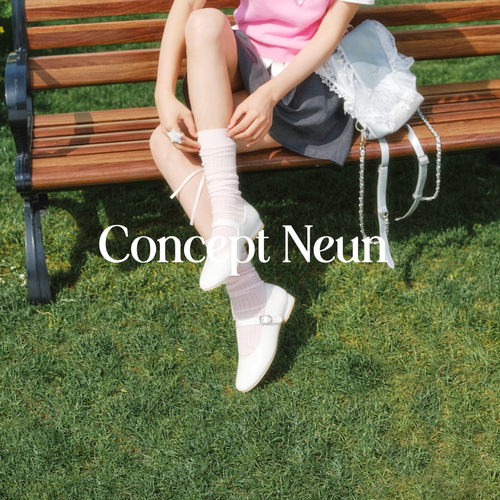 Concept Neun Every Girl's系列经典玛丽珍女圆头柔软平底单鞋