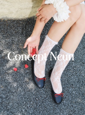 Concept Neun芭蕾鞋女新品Every Girl's甜美日系柔软平底蝴蝶结