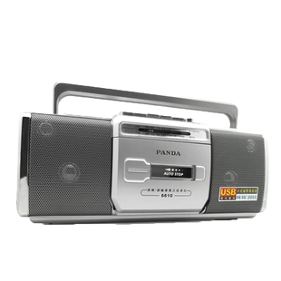 PANDA/熊猫6610收录机磁带机录音机磁带收录播放机可插u盘USB/MP3