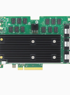 LSI SAS 博通9670-24i 8G缓存PCI-E4.0 X8阵列卡博通9670W-16I