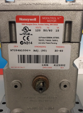 Honeywell霍尼韦尔执行器M7284A1004M7284C1000M6284C1010原装