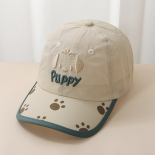 超薄儿童速干帽夏天宝宝遮阳帽男童棒球帽春季女孩鸭舌帽防晒帽子