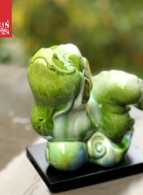 三彩艺新国潮陶瓷摆件非遗工艺