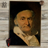 饰挂壁画 高斯新款 客厅人物图案怀旧海报复古文艺牛皮纸画装 画芯