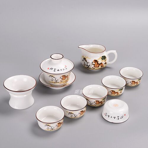others整套功夫茶具竹水墨风