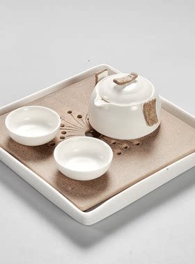 便携功夫茶具快客杯陶瓷