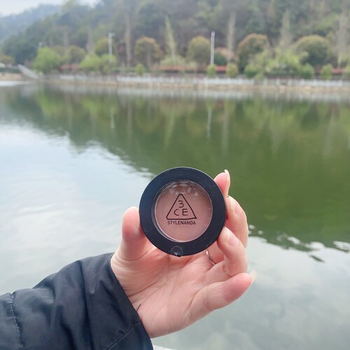 3ce单色腮红盘rosebeige蜜桃橘