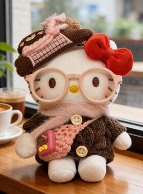 日本官方正品正版旗舰HelloKitty挂件玩偶钥匙扣公仔挂饰可爱毛绒
