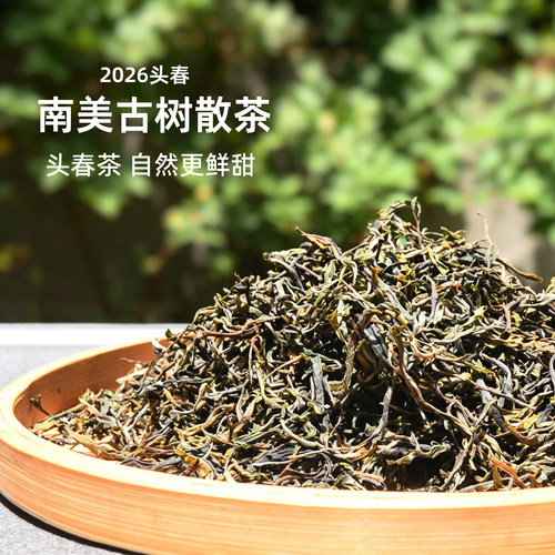 吃茶哥2026南美古树散茶