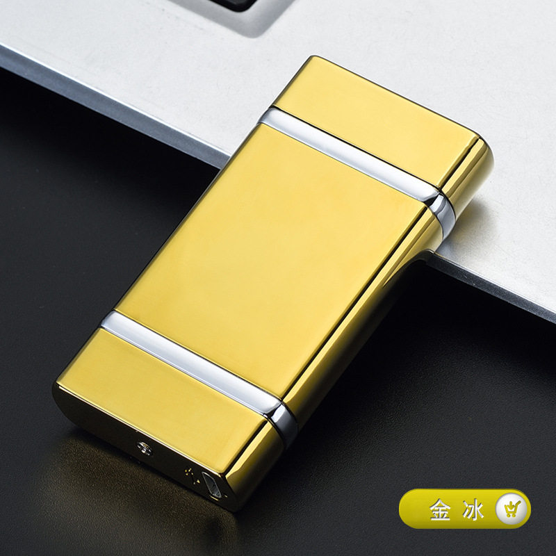 新款创意金属USB充电双电弧