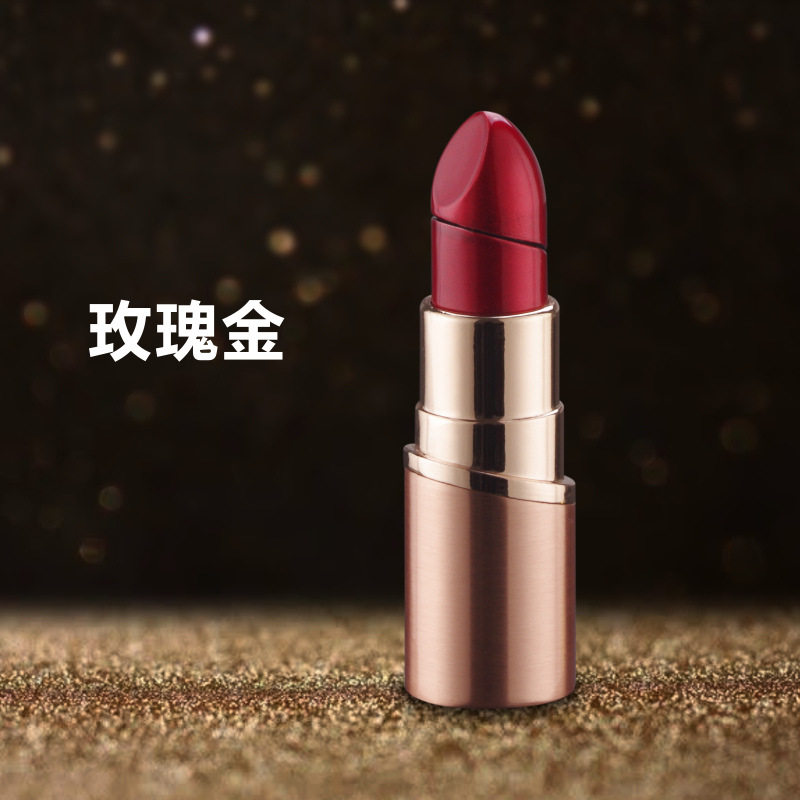 创意新奇特口红造型充气明火打火机跨境lighterYM025