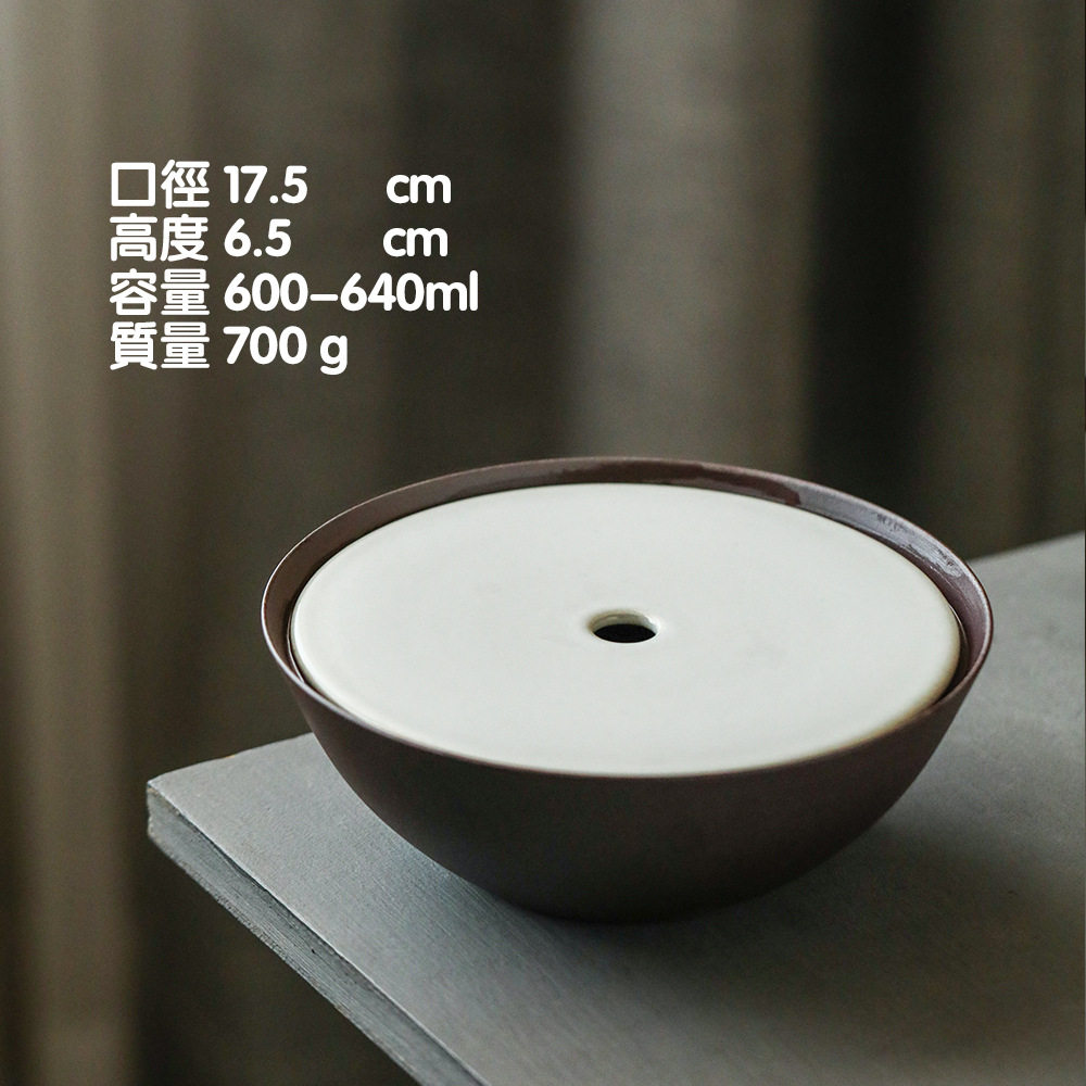 景德镇分体日式建水双色干泡壶承粗陶茶台储水式小茶盘功夫茶具