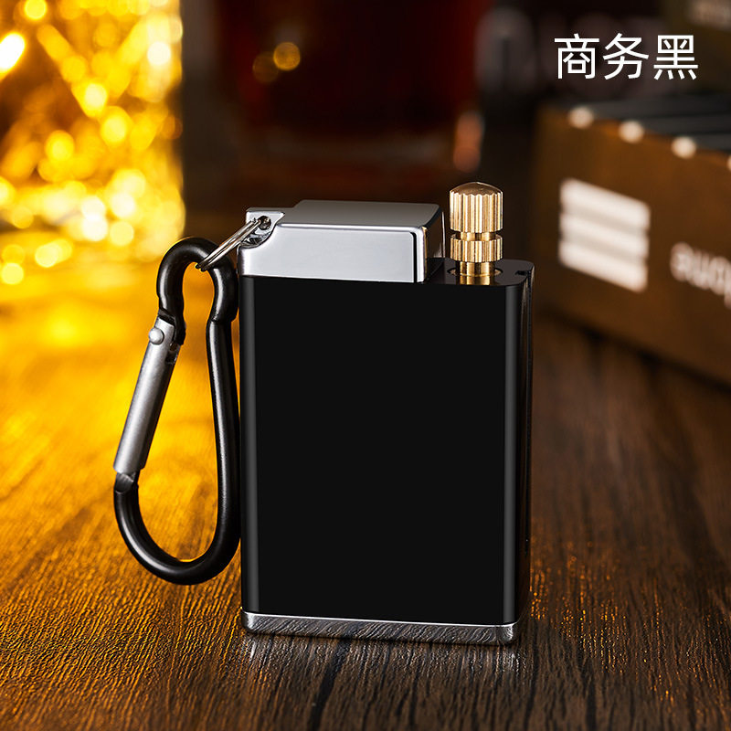 XT668万次火柴烟灰缸双用烟具点火器户外防水便携煤油打火机
