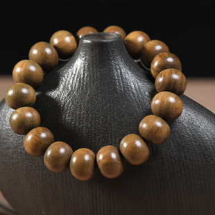 阿根廷绿檀檀木精品算盘珠简约佛珠手串盘玩佩戴饰品厂家批发