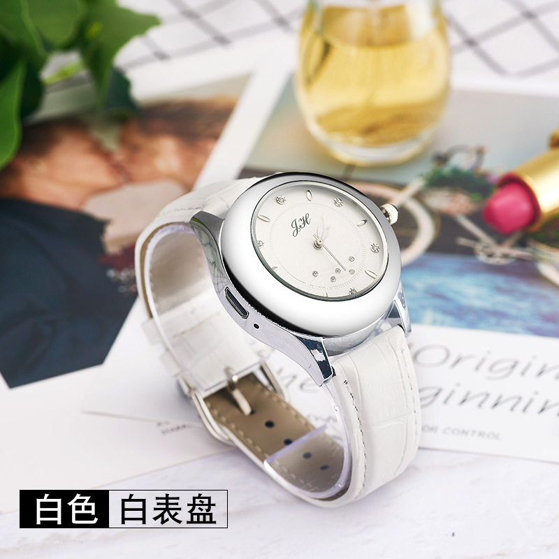 女款多功能电子手表点烟器USB创意环保腕表手表打火机