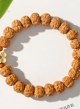 树王爆肉小金刚菩提子佛念珠手串男女士款文玩梅花珠盘玩手链