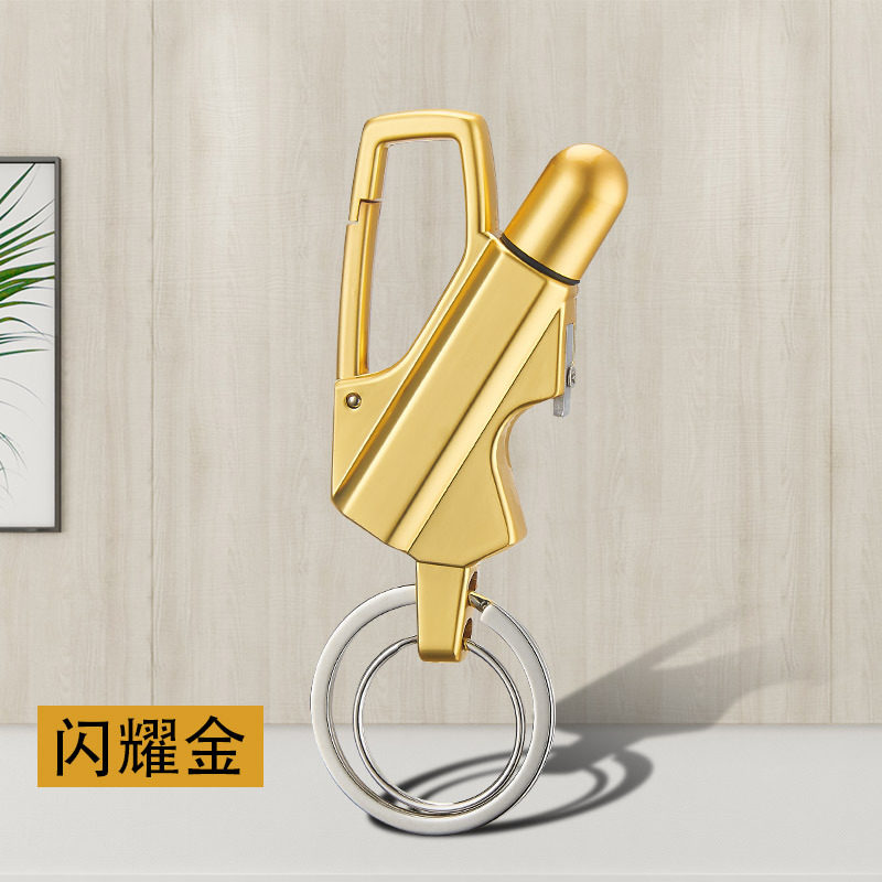 万次火柴钥匙扣系列打火机金属多功能汽车钥匙扣可