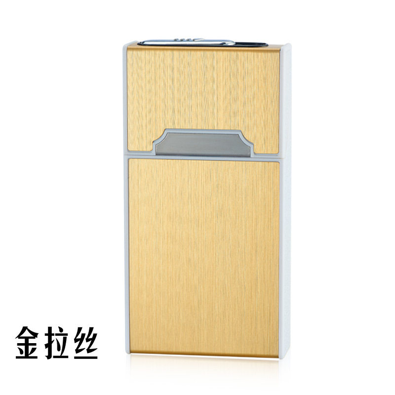 A5细烟盒USB充电点烟器20支装整包入细盒带打火机